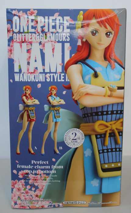 Bandai Banpresto One Piece Glitter & Glamours Nami Wanokuni Style II (Ver. B) Figure