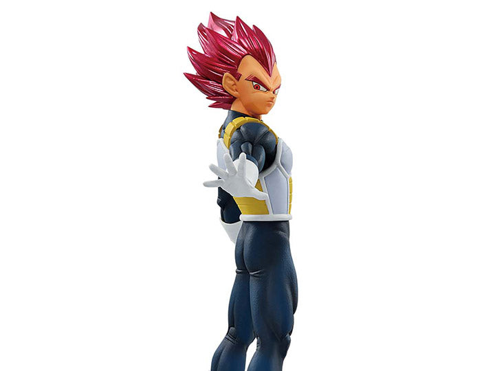 BANDAI BANPRESTO Dragon Ball Z Dokkan Battle Collab 7th Anniversary 2022 Vol.2 Super Saiyan God Vegeta Figure