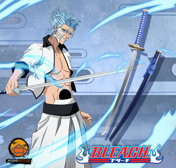 Metal Sword - Bleach - 6th Division Arrancar Grimmjow Jaegerjaquez  Pantera Zanpakutou Sword 420-1