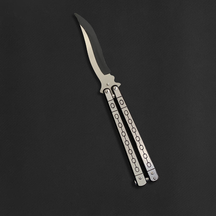 BUTTERFLY KNIFE (Blunt Blade - Non sharp).