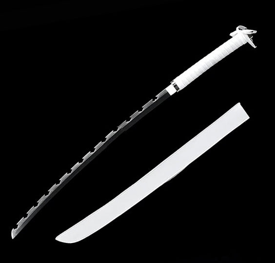 Metal Sword Demon Slayer - Inosuke Hashibira Grey Nichirin Katana 1 Piece