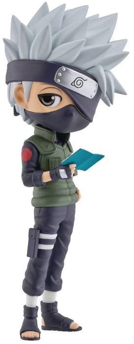 BANDAI BANPRESTO Naruto Shippuden Q Posket Hatake Kakashi Version A FIGURE