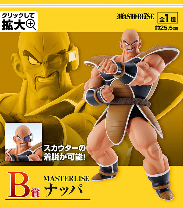 BANDAI Dragon Ball Nappa World Tournament Super Battle Ichiban Kuji Prize B/ Last Prize Figure