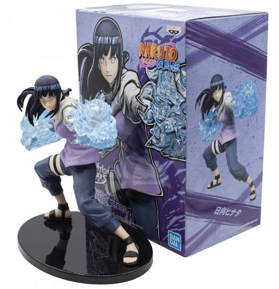 BANDAI BANPRESTO NARUTO SHIPPUDEN - VIBRATION STARS HYUGA HINATA FIGURE