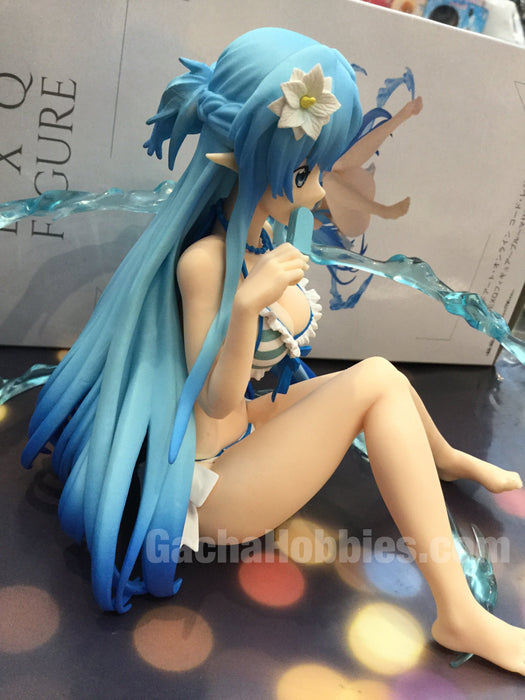 EXQ Figure Sword Art Online Code Register Water Asuna 15cm x 15cm PVC  Figure