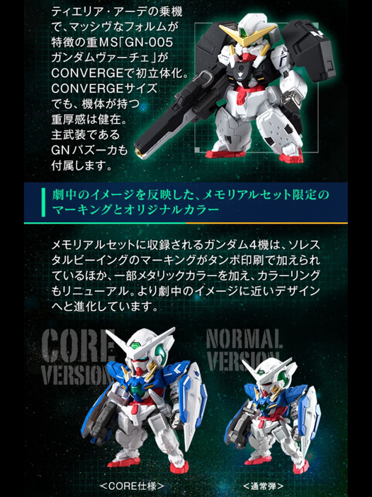 PRE-ORDER FW Gundam Converge: Core Gundam00 10th Anniversary Limited