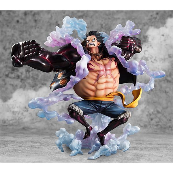 PRE-ORDER Portrait.Of.Pirates One Piece "SA-MAXIMUM" Monkey D. Luffy Gear 4 "Hazumu Otoko" Limited Edition Figure