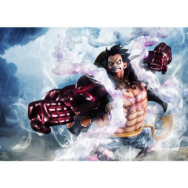 PRE-ORDER Portrait.Of.Pirates One Piece "SA-MAXIMUM" Monkey D. Luffy Gear 4 "Hazumu Otoko" Limited Edition Figure