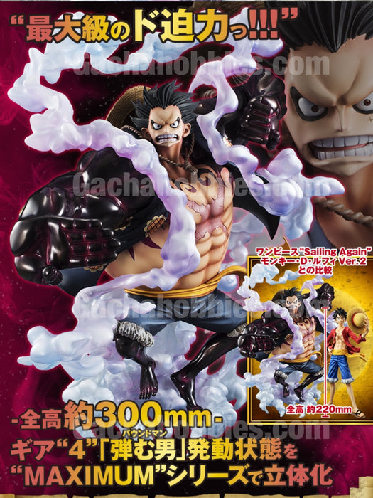 PRE-ORDER Portrait.Of.Pirates One Piece "SA-MAXIMUM" Monkey D. Luffy Gear 4 "Hazumu Otoko" Limited Edition Figure