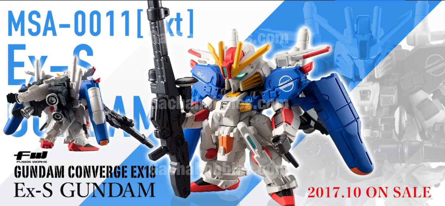 PRE-ORDER FW GUNDAM CONVERGE EX18 Ex-S GUNDAM