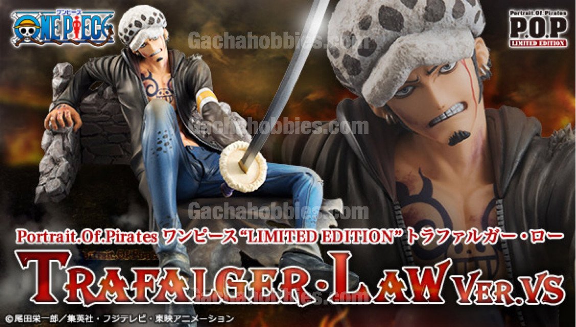 PRE-ORDER Portrait.Of.Pirates One Piece LIMITED EDITION Trafalger Law Ver.V  Limited Edition Figure