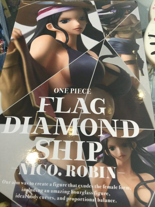 Banpresto One Piece Flag Diamond Ship-Nico. Robin- Prize Figure