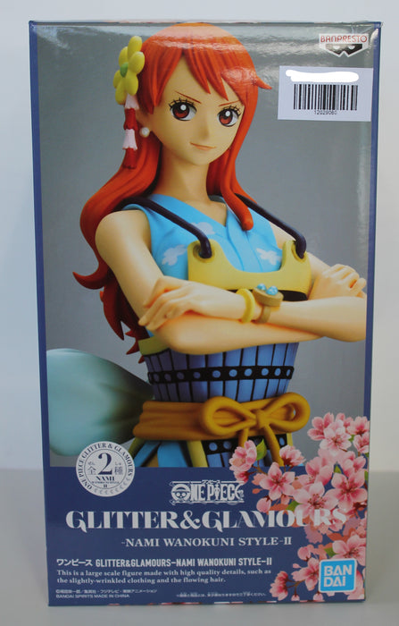 Bandai Banpresto One Piece Glitter & Glamours Nami Wanokuni Style II (Ver. B) Figure