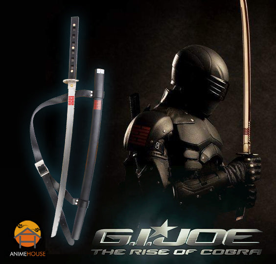 metal sword g.i.joe: the rise of cobra snake eye sword 421