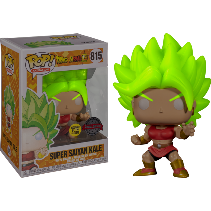 Funko Pop Dragon Ball Super 815 - SS Kale GW Pop! RS Figure