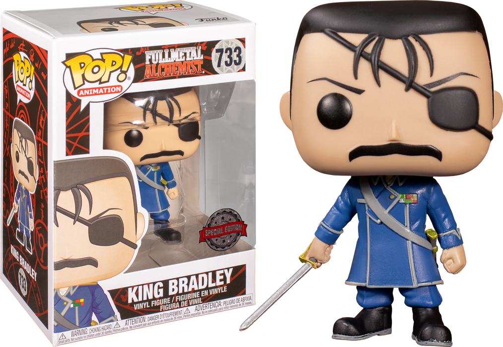 Funko Pop Fullmetal Alchemist - King Bradley Pop! Figure Special Edition