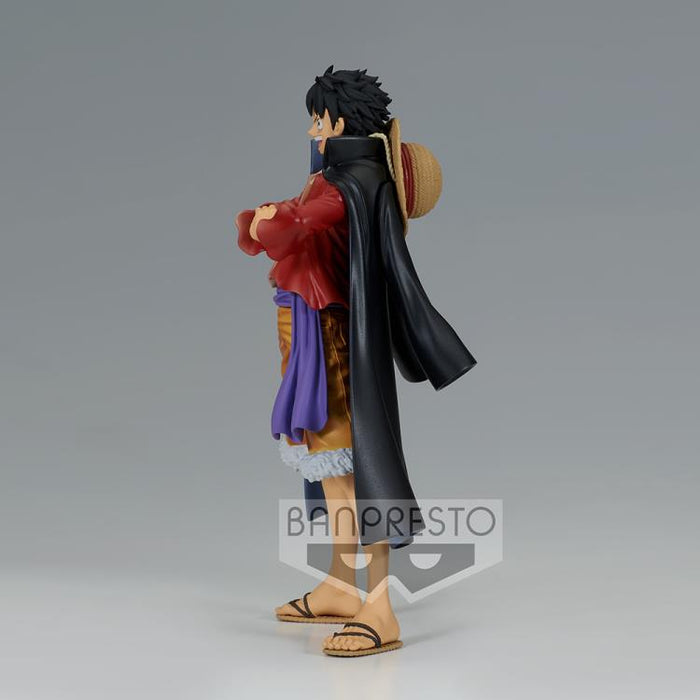 BANDAI BANPRESTO One Piece DXF The Grandline Series Wano Country Vol. 4 Monkey D. Luffy Figure