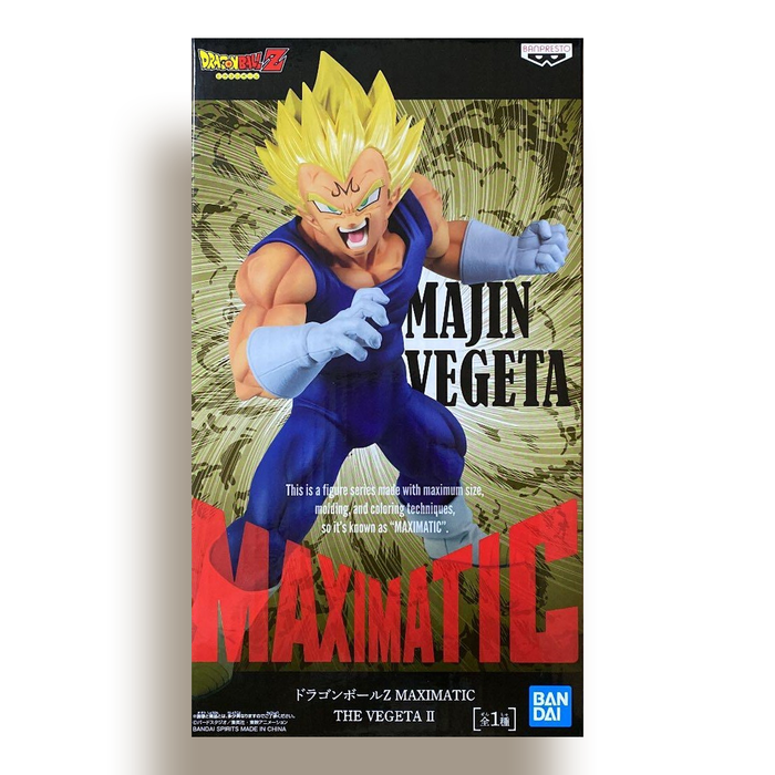 BANDAI BANPRESTO Dragon Ball Z Maximatic Super Saiyan Majin Vegeta FIGURE