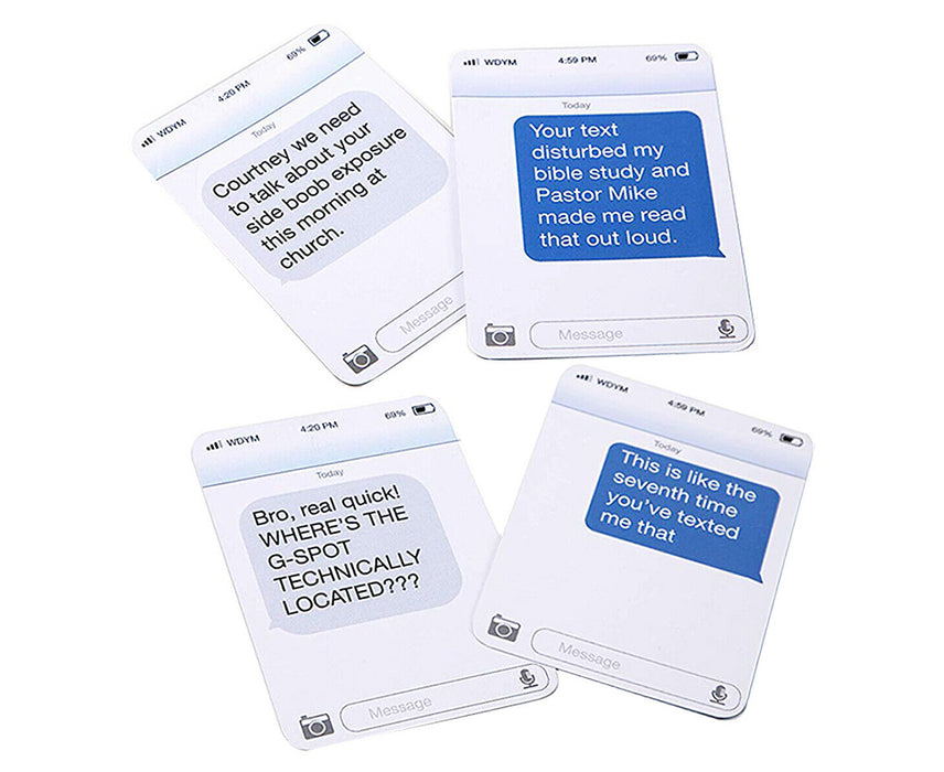 Board Game - New phone, Who Dis? - The 100% Offline Text Messaging Game for Adults - by What Do You Meme?