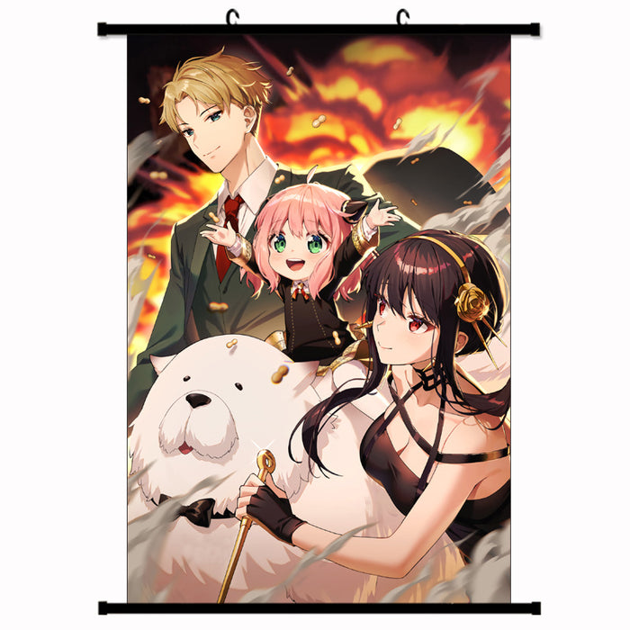 Wall Scroll - spy x family Yor Forger/Loid Forger/Anya Forger