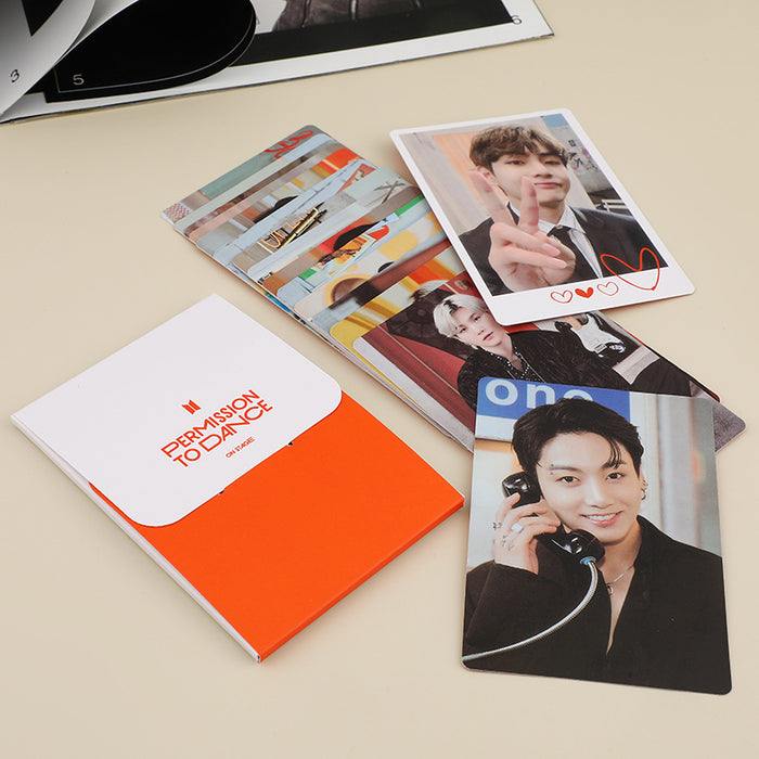 OFFICIAL KPOP BTS PERMISSION TO DANCE MINI PHOTOCARDS