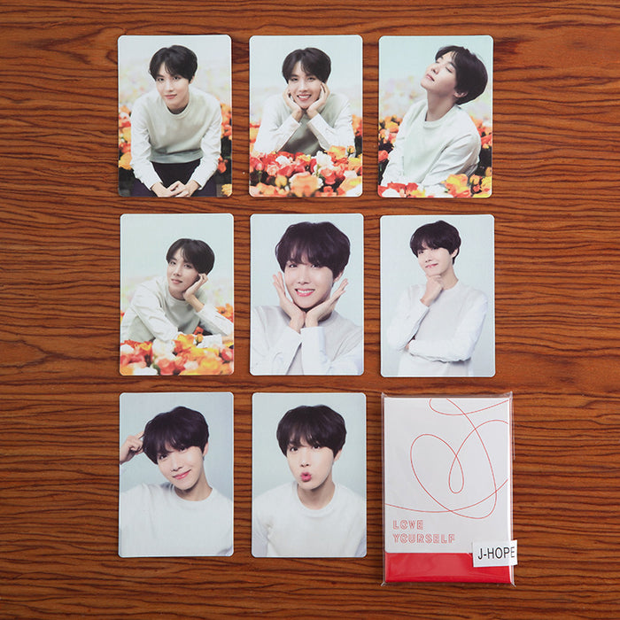 OFFICIAL KPOP BTS Love Yourself World Tour mini photo card set