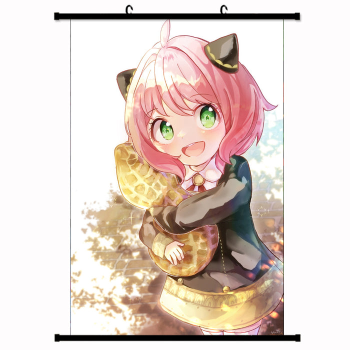 Wall Scroll - spy x family Anya Forger