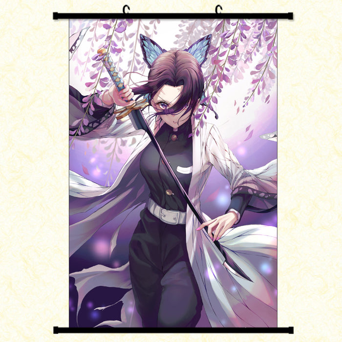 Wall Scroll - Demon Slayer Shinobu