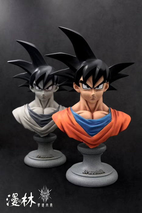 GK Garage Kit Resin Figure Son Goku Resin Bust MANLIN Studio DRAGON BALL Z Model