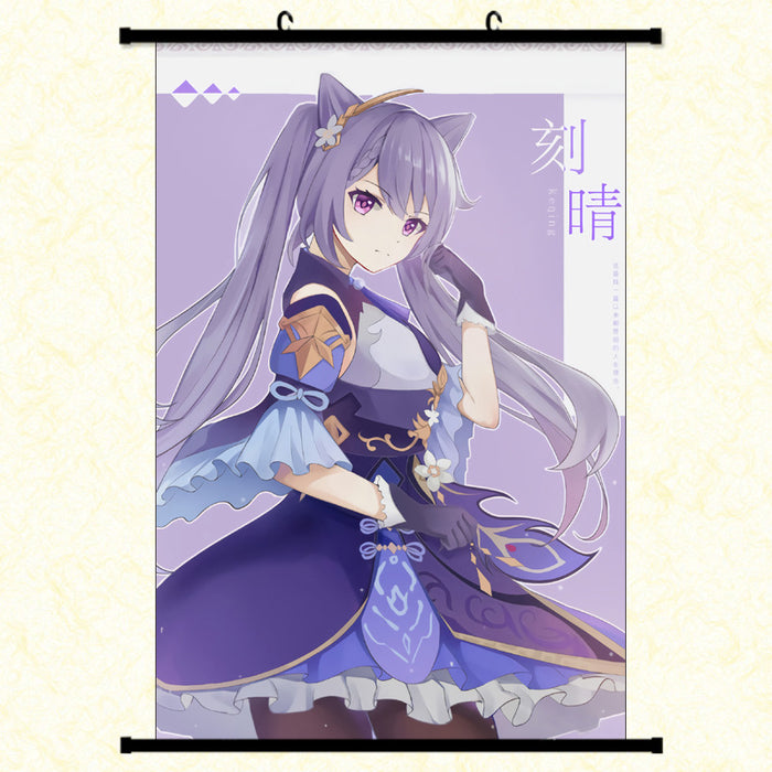 Wall Scroll - Genshin Impact KeQing