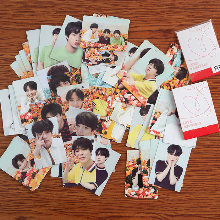 OFFICIAL KPOP BTS Love Yourself World Tour mini photo card set