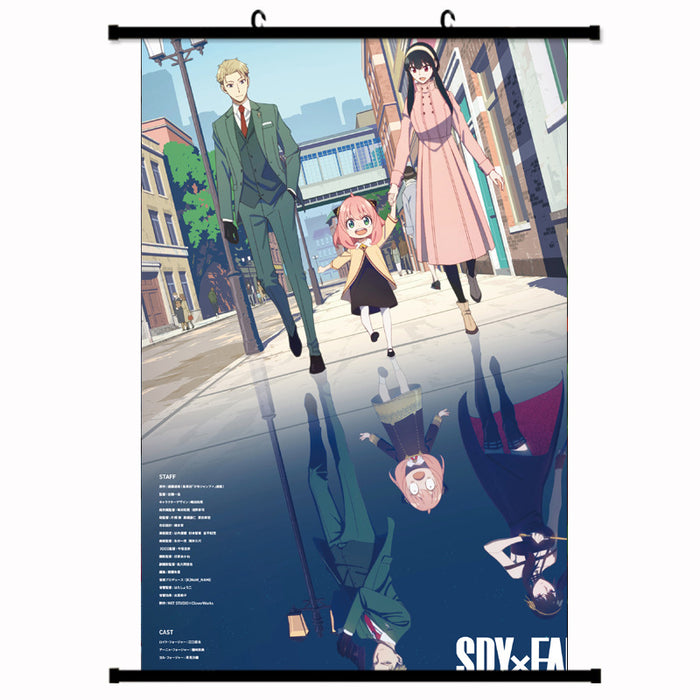 Wall Scroll - spy x family Yor Forger/Loid Forger/Anya Forger