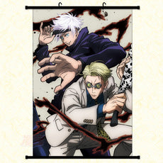 WALL SCROLL - JUJUTSU KAISEN Kento & Gojo