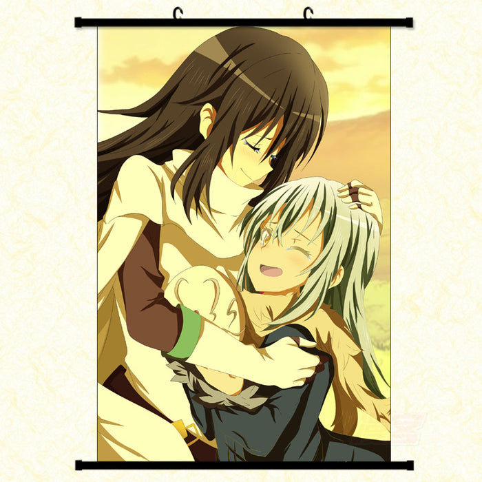 Wall Scroll - that time i got reincarnated as a slime Rimuru & Shizu