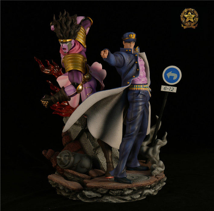 Pre-Order GK Garage Kit Resin Figure JOJO Studio – Jotaro Kujo and Star Platinum