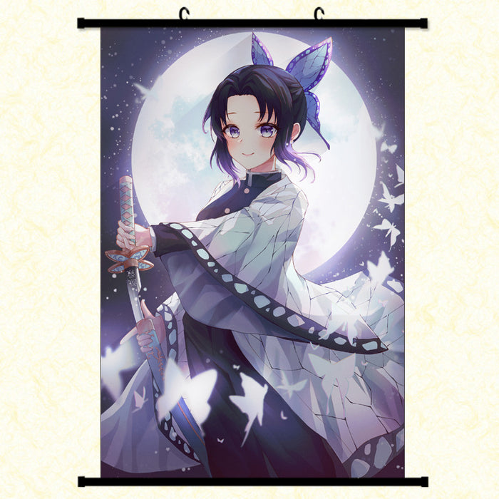 Wall Scroll - Demon Slayer Shinobu