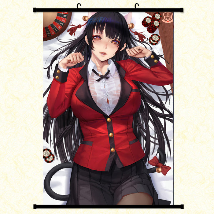 Wall Scroll - Kakegurui – Compulsive Gambler Yumeko Jabami