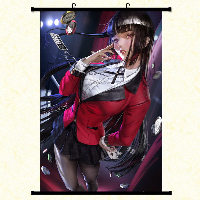 Wall Scroll - Kakegurui – Compulsive Gambler Yumeko Jabami