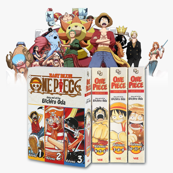 One Piece Omnibus (3 in 1) Edition Manga Book