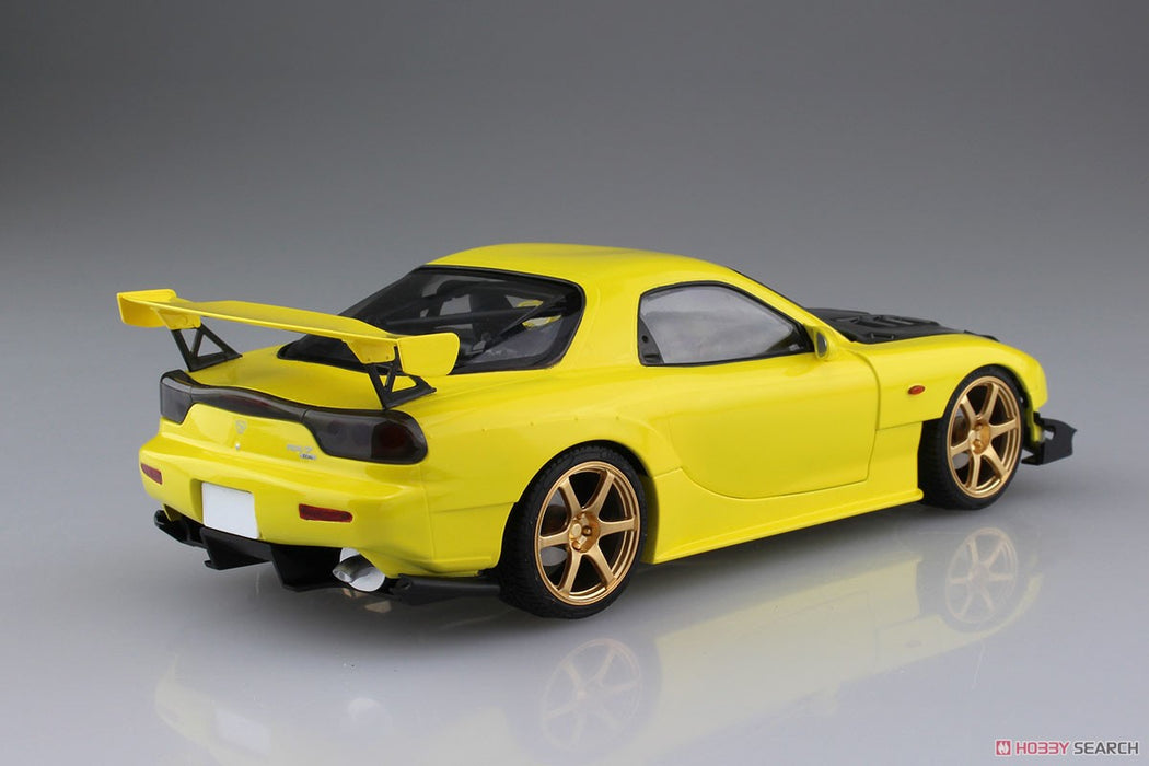 Keisuke Takahashi FD3S RX-7 Project D Specifications Initial D No.8 - Aoshima 1/24  figure