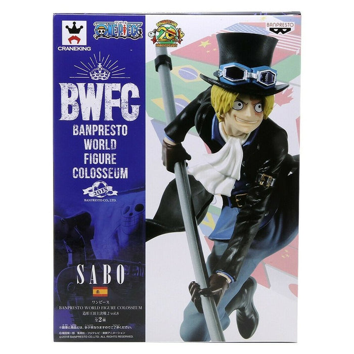 ONE PIECE SABO BWFC BANPRESTO WORLD FIGURE COLOSSEUM