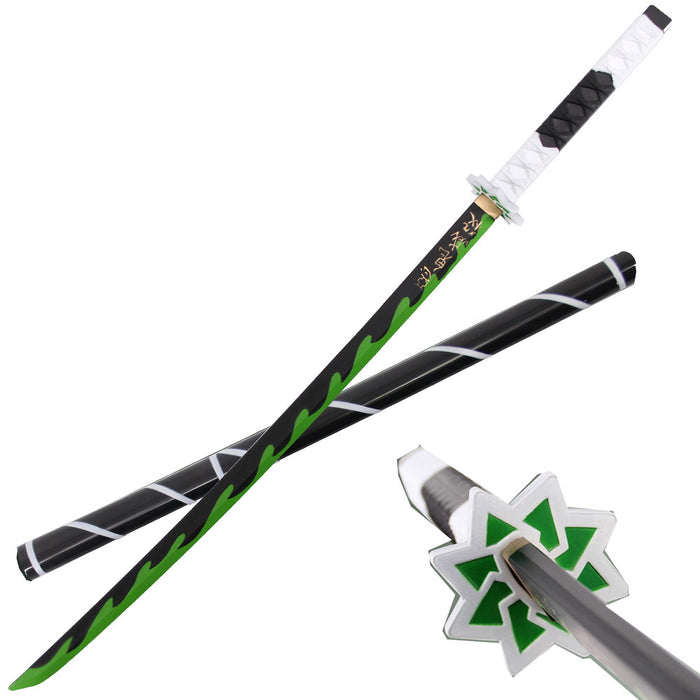 Demon Slayer Sanemi Foam Cosplay Sword with Scabbard