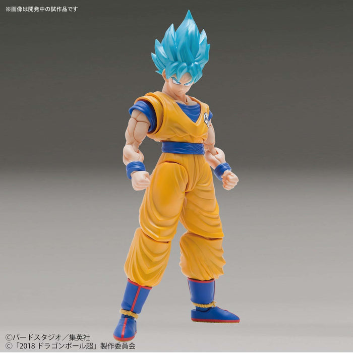 Figure Rise SSGSS Son Goku Figure (SS-Blue)- Special Color - Model Kit