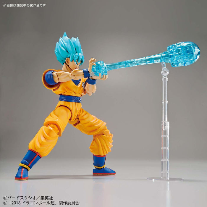 Figure Rise SSGSS Son Goku Figure (SS-Blue)- Special Color - Model Kit