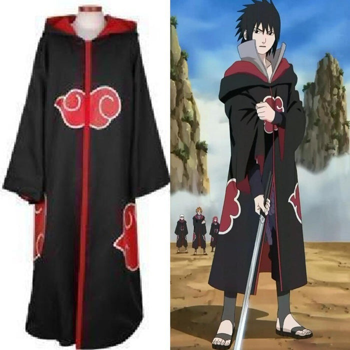 Naruto Taka team CLOAK COSPLAY COSTUME AKATSUKI