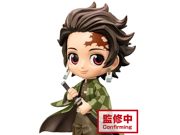 Banpresto Demon Slayer: Kimetsu no Yaiba Q Posket Tanjiro Kamado (Ver.B Sepia color) figure