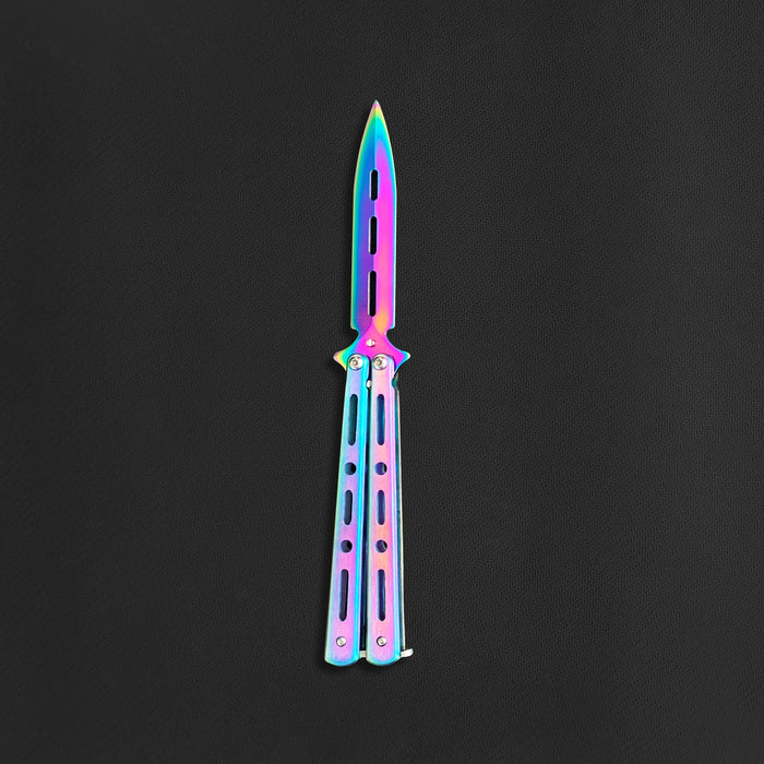 TIP BUTTERFLY KNIFE (Blunt Blade - Non sharp).