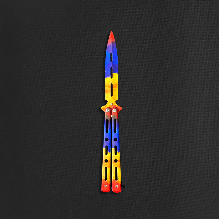 TIP BUTTERFLY KNIFE (Blunt Blade - Non sharp).