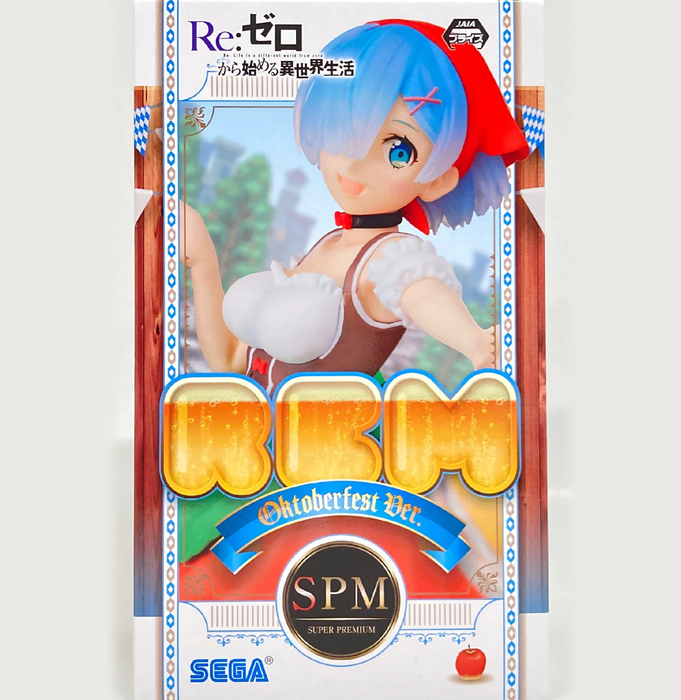 SEGA - Re:Zero Starting Life in Another World Rem Oktoberfest Ver. Super Premium Figure