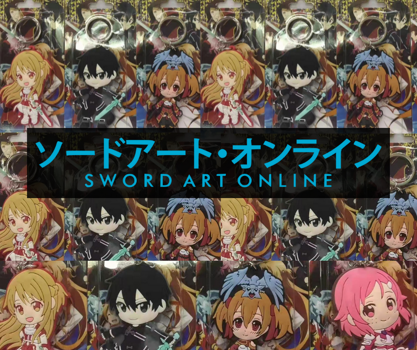 SWORD ART ONLINE (SAO) KEYCHAINS! | $5 per Key Chain